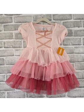 NWT Gymboree 2T Pink Ombre Tulle Ballet Tutu Dress Tiny Dancer Core Petal